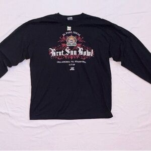 Gildan Brut Sun Bowl Oklahoma Sooners Stanford Cardinal Black Shirt XL NCAA